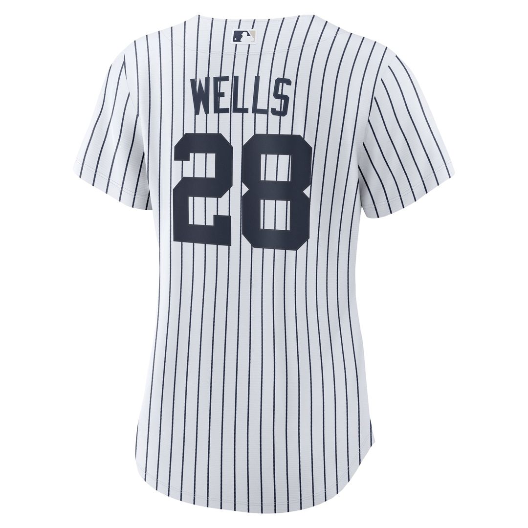 Austin Wells New York Yankees Women's Home Replica Jersey - White