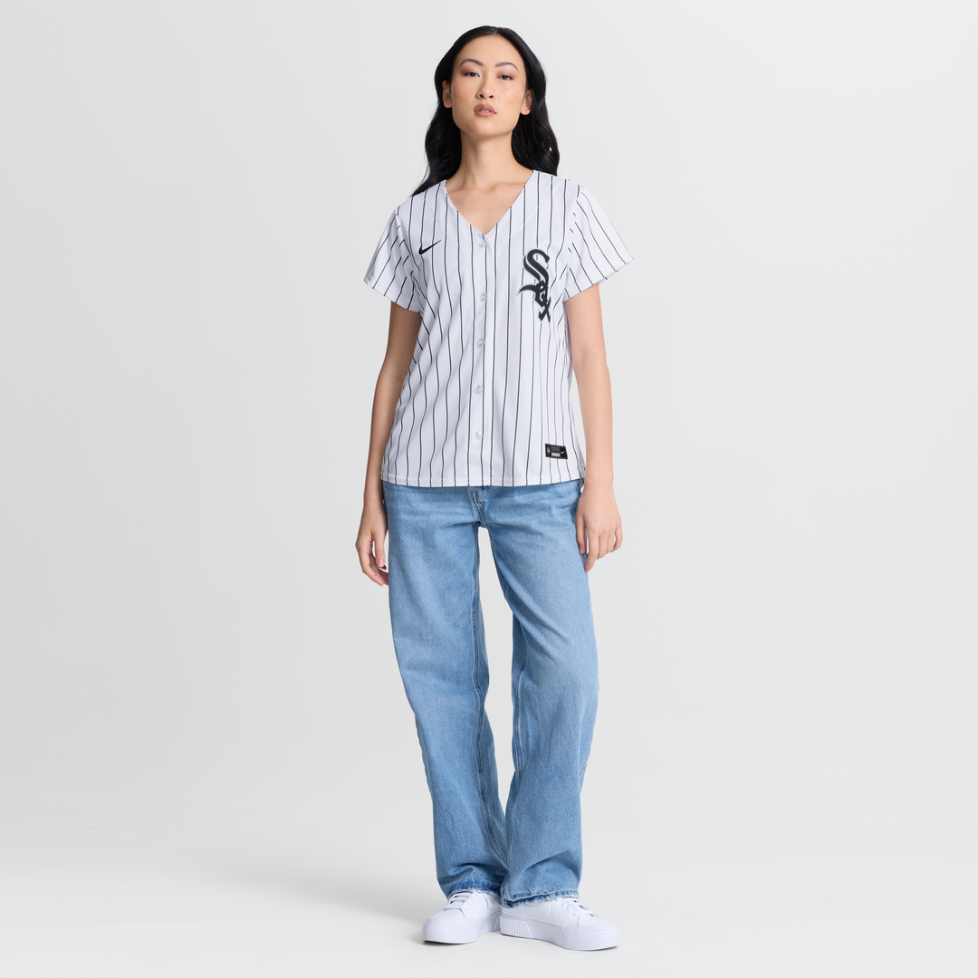 Huascar Brazoban Chicago White Sox Women's Home Replica Jersey - White
