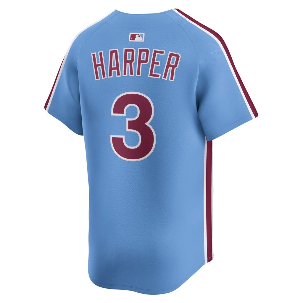 Bryce Harper Philadelphia Phillies Alternate Limited Player Jersey - Light Blue