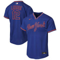 Francisco Lindor New York Mets Youth Alternate Replica Jersey - Royal