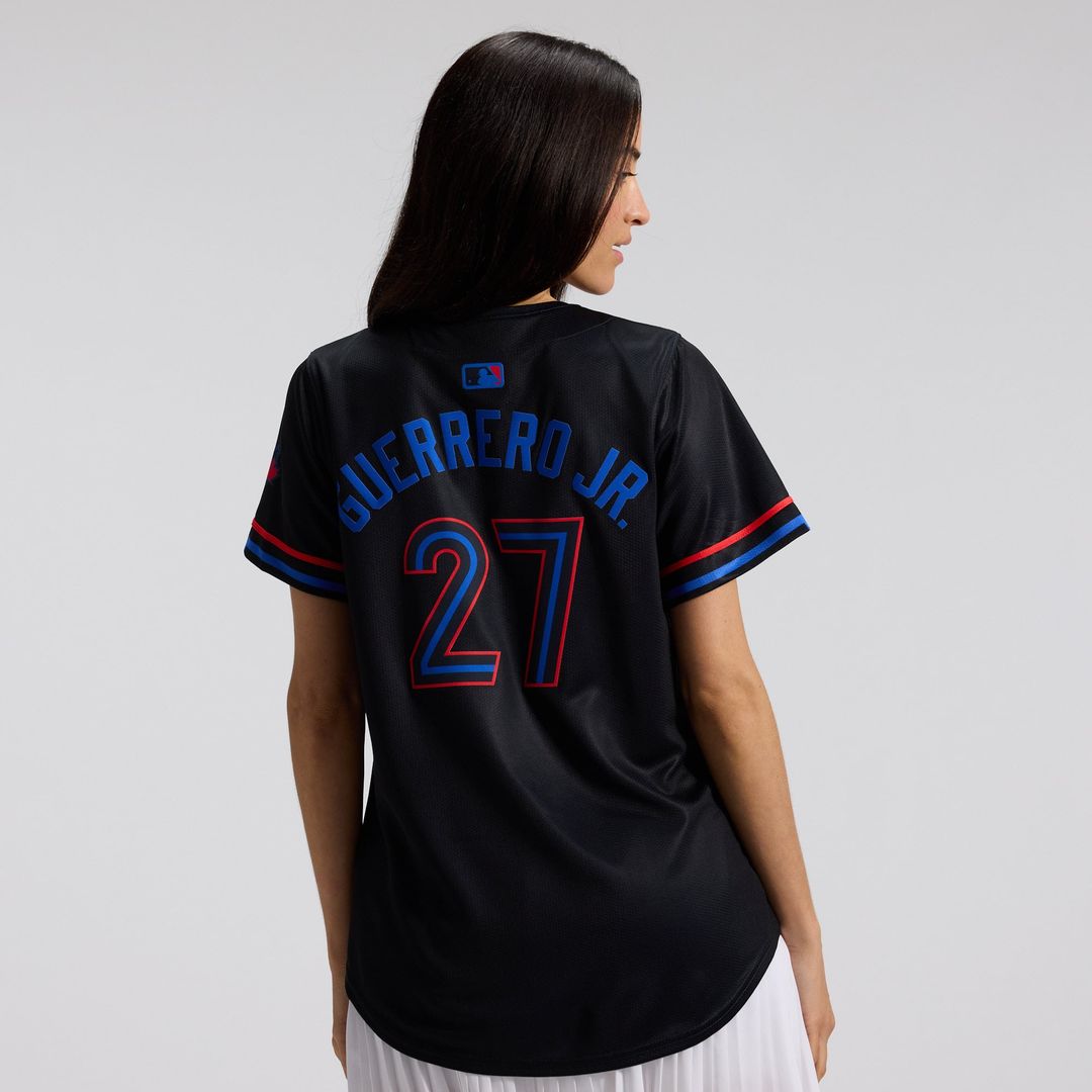 Vladimir Guerrero Jr. Toronto Blue Jays Women's 2024 City Connect Limited Player Jersey - Navy