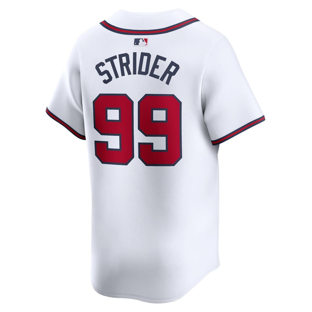 Spencer Strider Atlanta Braves Home Limited Player Jersey - White
