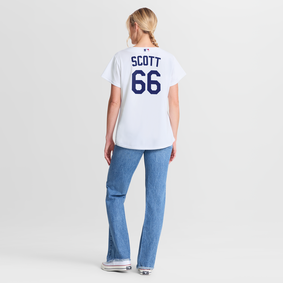Tanner Scott Los Angeles Dodgers Women's Home Replica Jersey - White