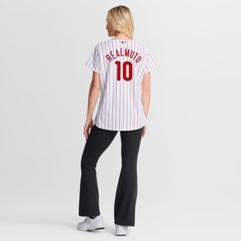 J.T. Realmuto Philadelphia Phillies Women's Home Replica Jersey - White