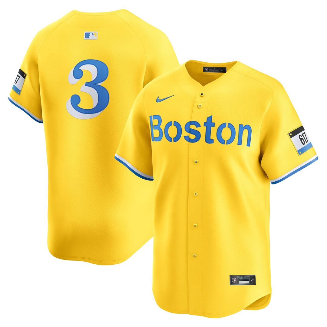 Ceddanne Rafaela Boston Red Sox Alternate Limited Jersey - Gold