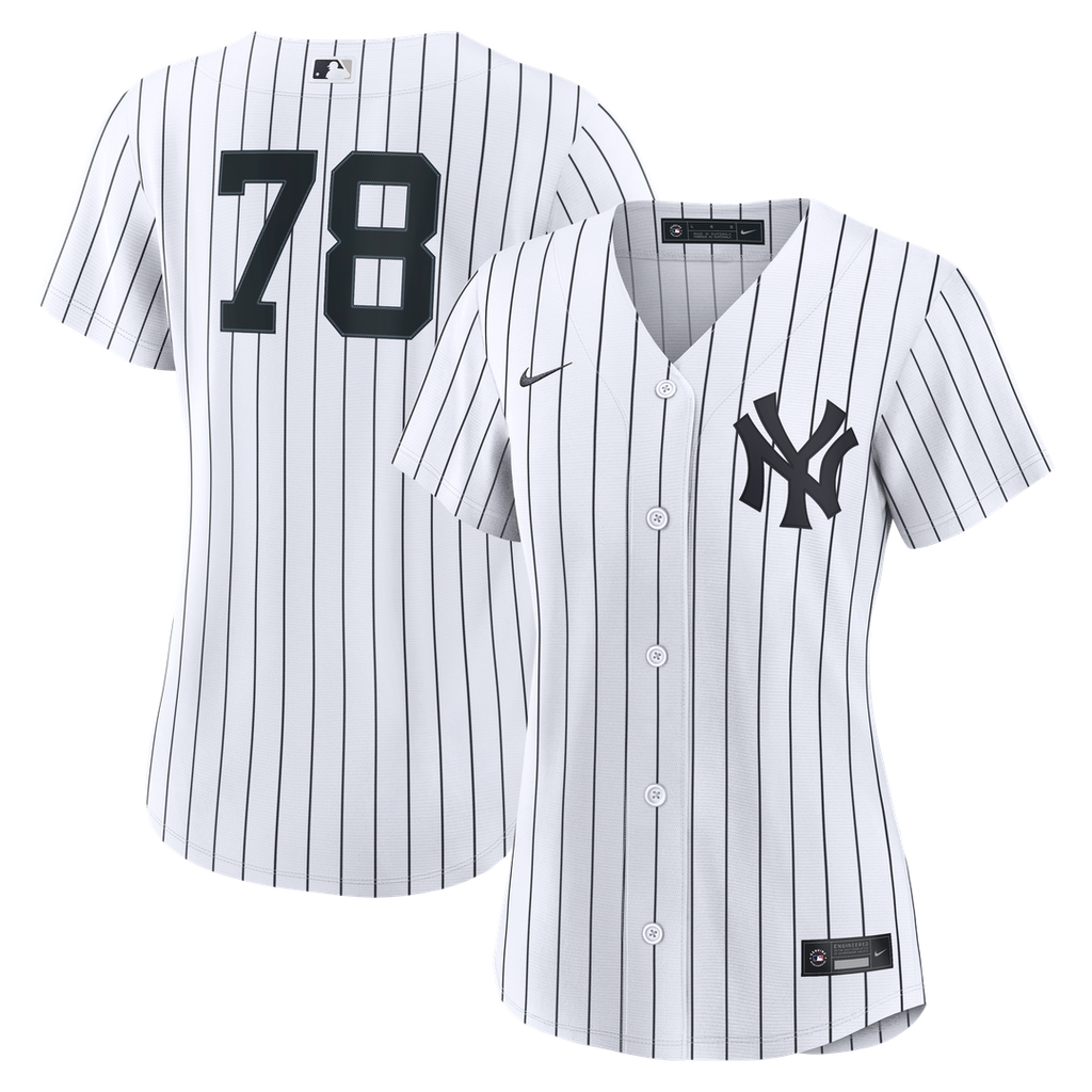 Spencer Jones New York Yankees Women's Home Replica Jersey - White