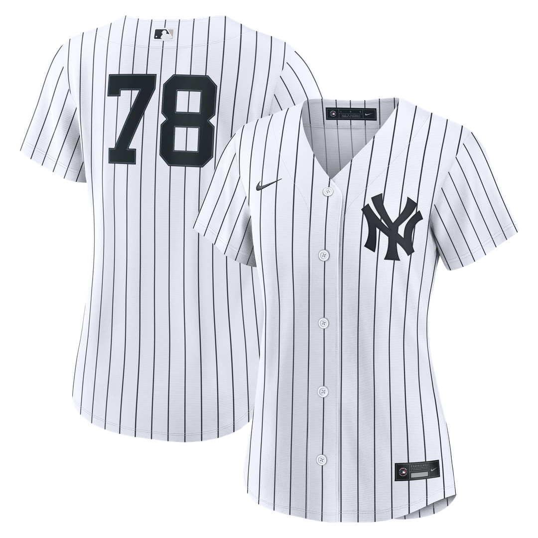 Spencer Jones New York Yankees Women's Home Replica Jersey - White