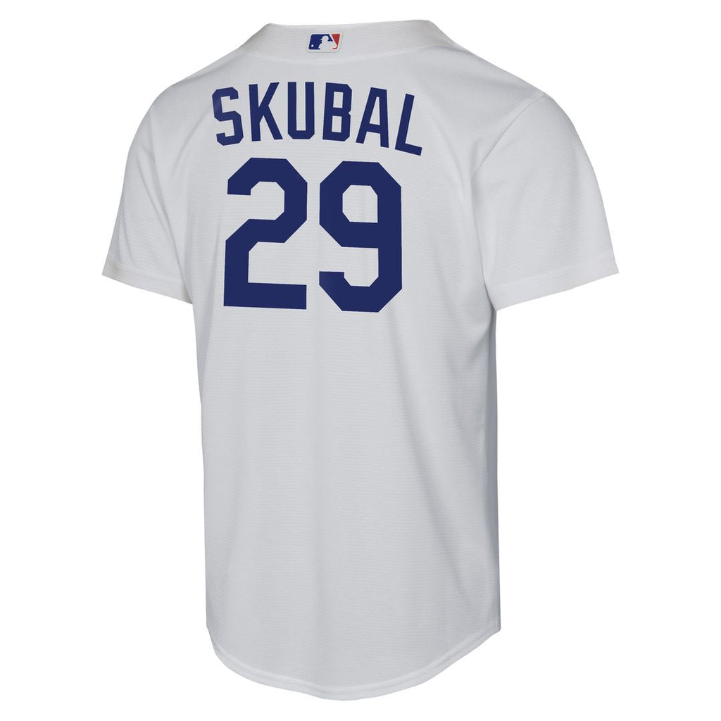 Tarik Skubal Los Angeles Dodgers Youth Home Replica Jersey - White
