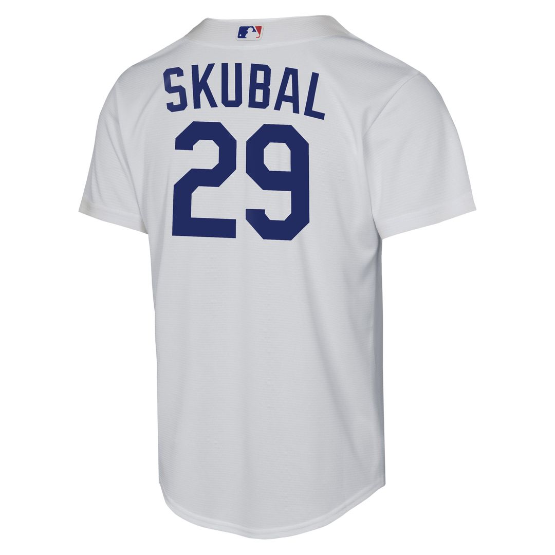Tarik Skubal Los Angeles Dodgers Youth Home Replica Jersey - White