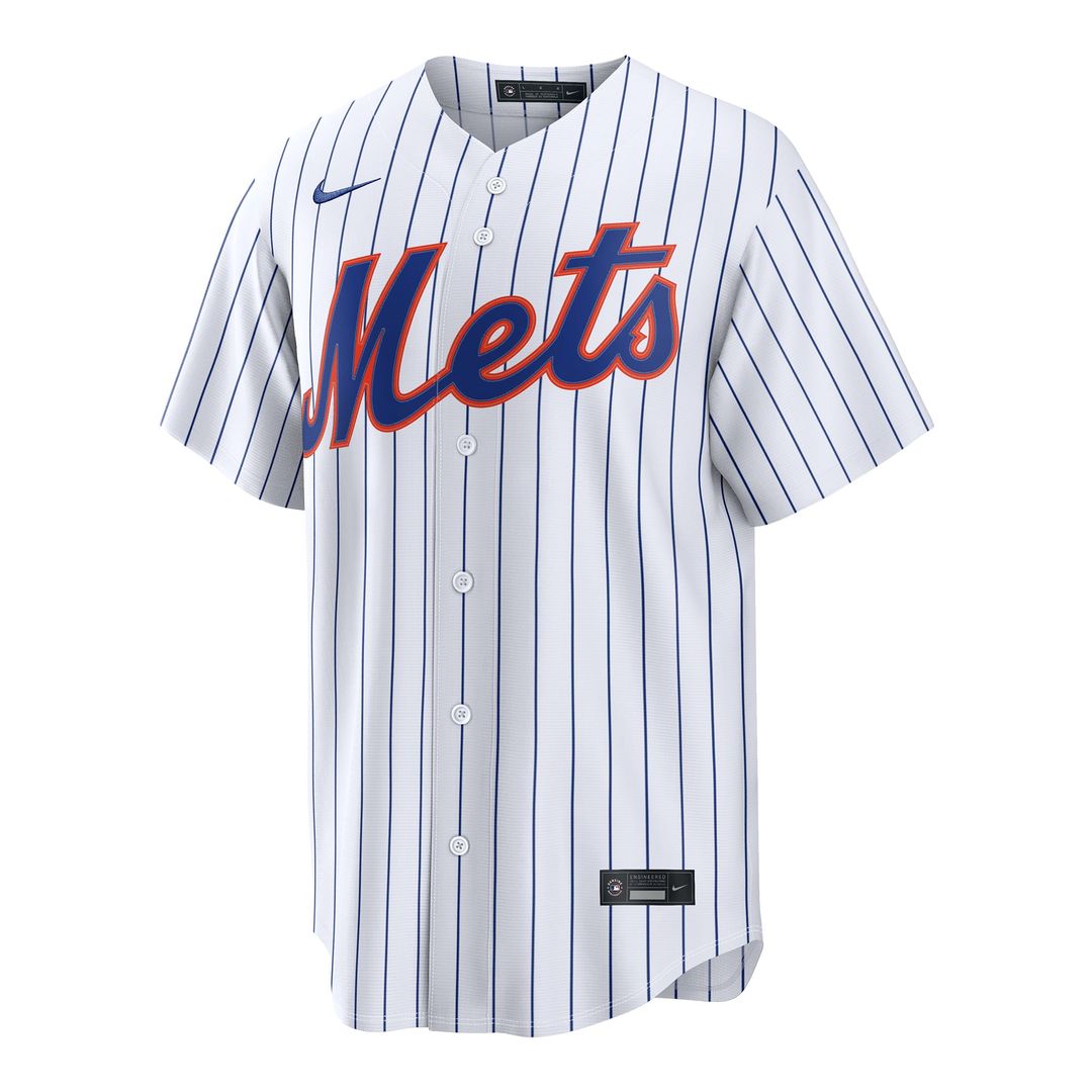 Nolan McLean New York Mets Home Replica Jersey - White
