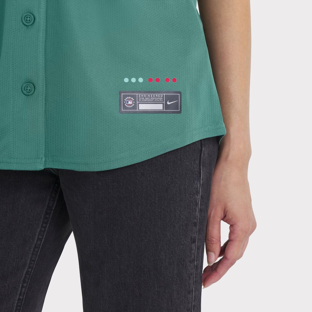David Ortiz Boston Red Sox Women's 2025 City Connect Limited Retired Player Jersey - Green