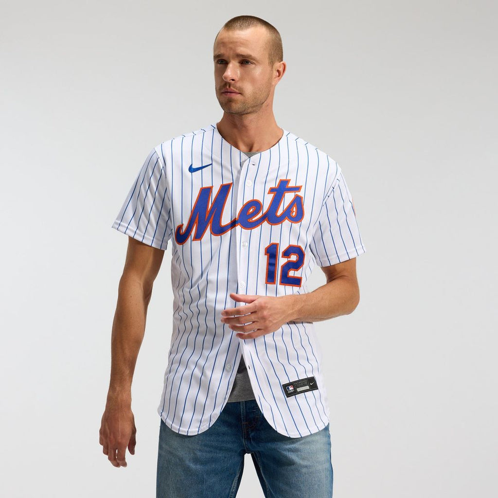 Francisco Lindor New York Mets Home Authentic Player Jersey - White