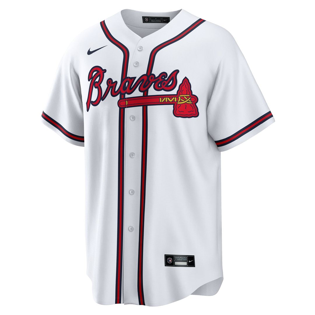 Reynaldo Lopez Atlanta Braves Home Replica Jersey - White