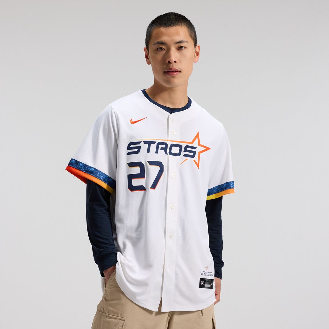 Jose Altuve Houston Astros 2025 City Connect Limited Player Jersey - White