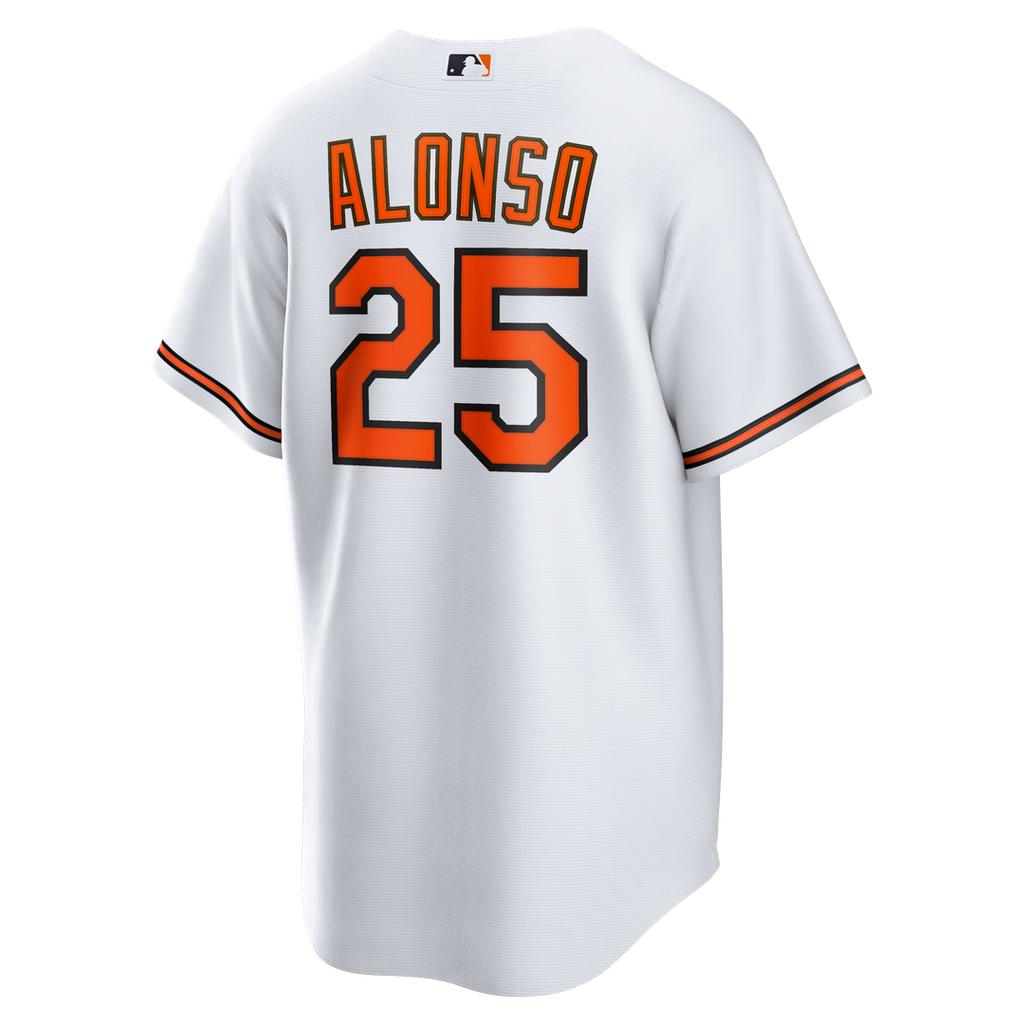 Pete Alonso Baltimore Orioles Home Replica Jersey - White