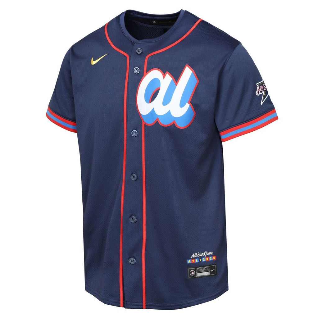 American League Youth 2025 All - Star Edition Limited Jersey - Navy
