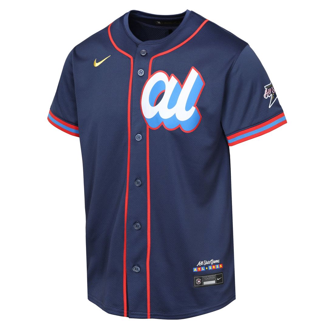 American League Youth 2025 All - Star Edition Limited Jersey - Navy