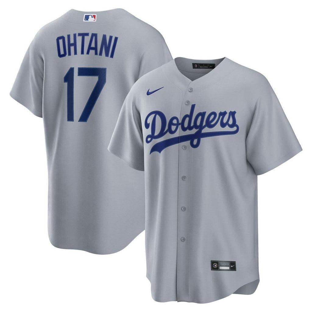 Shohei Ohtani Los Angeles Dodgers Road Replica Jersey - Gray