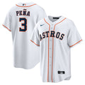 Jeremy Peña Houston Astros Home Replica Jersey - White