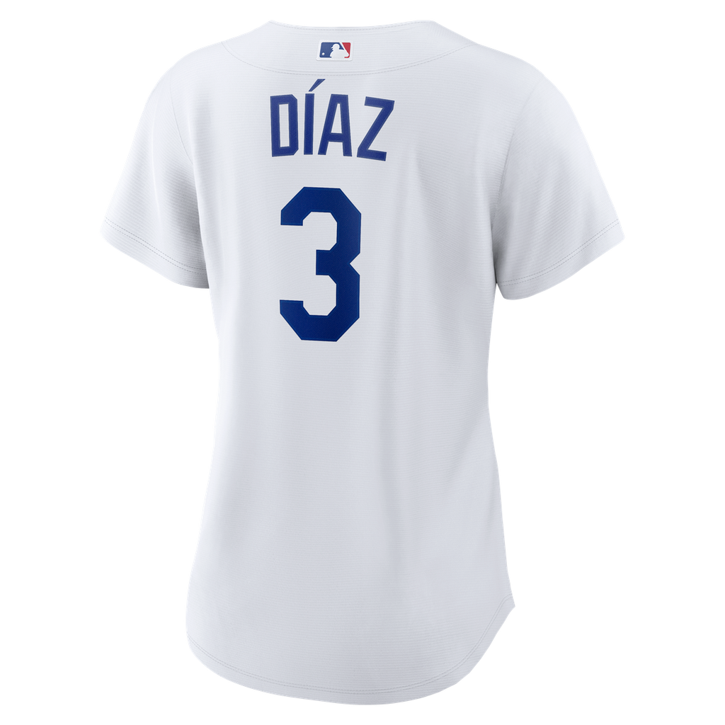 Edwin Díaz Los Angeles Dodgers Women's Home Replica Jersey - White