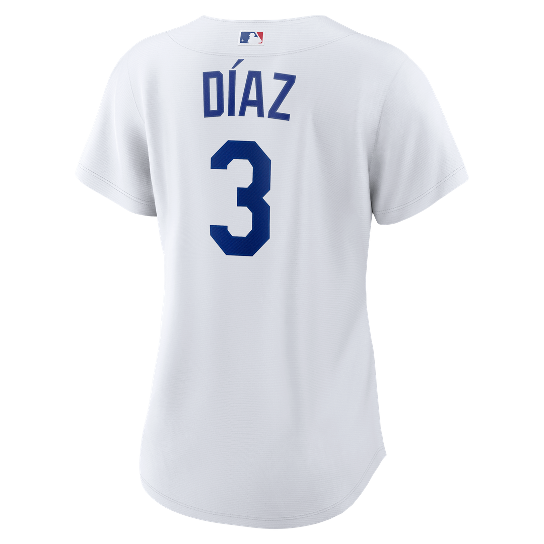 Edwin Díaz Los Angeles Dodgers Women's Home Replica Jersey - White