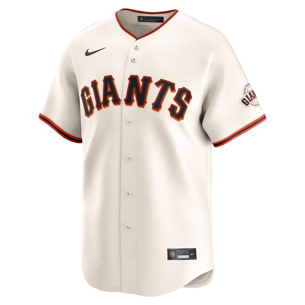 Rafael Devers San Francisco Giants Home Limited Player Jersey - Cream