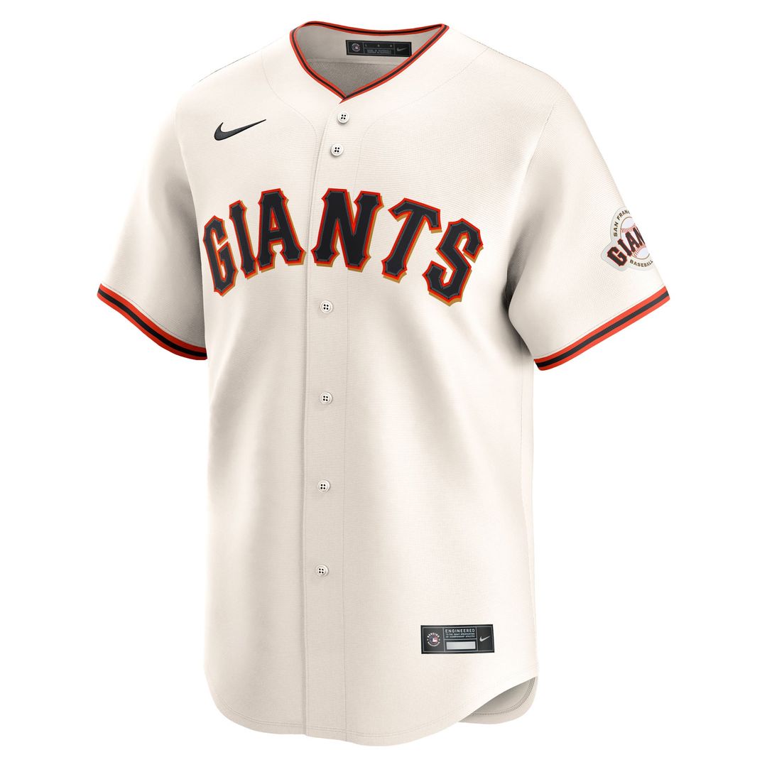Rafael Devers San Francisco Giants Home Limited Player Jersey - Cream