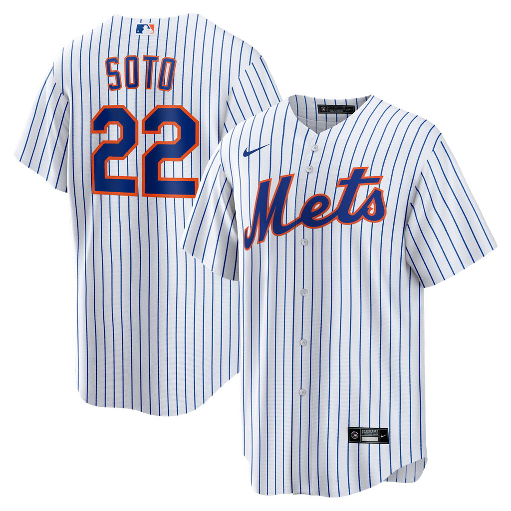 Juan Soto New York Mets Home Replica Player Jersey - White
