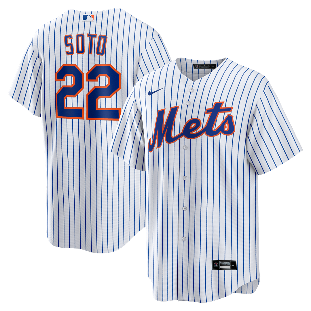 Juan Soto New York Mets Home Replica Player Jersey - White