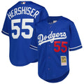 Orel Hershiser Los Angeles Dodgers Youth Cooperstown Collection Mesh Batting Practice Jersey - Royal
