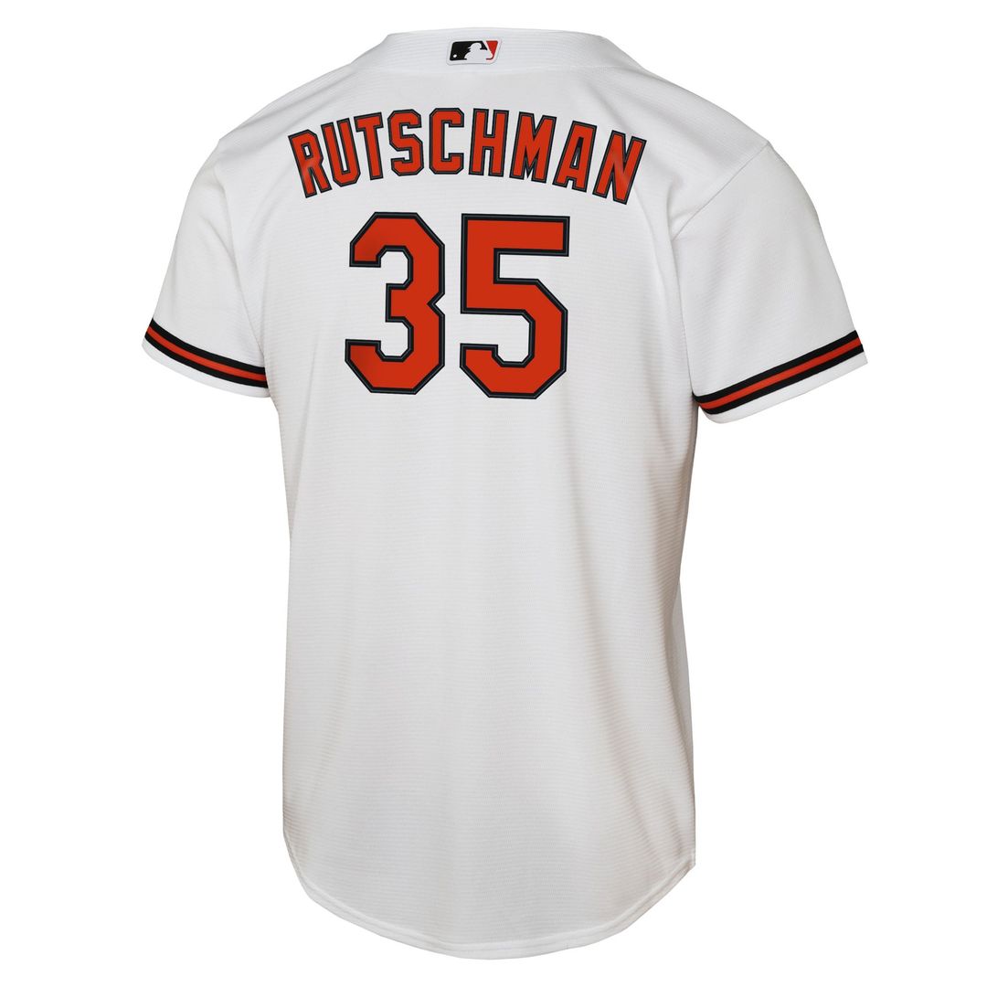 Adley Rutschman Baltimore Orioles Youth Home Replica Player Jersey - White