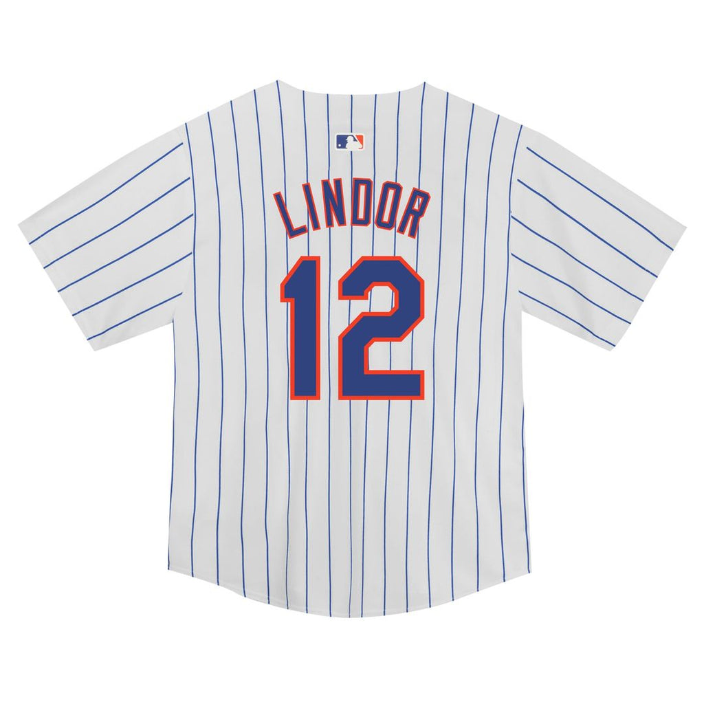 Francisco Lindor New York Mets Toddler Game Jersey - White