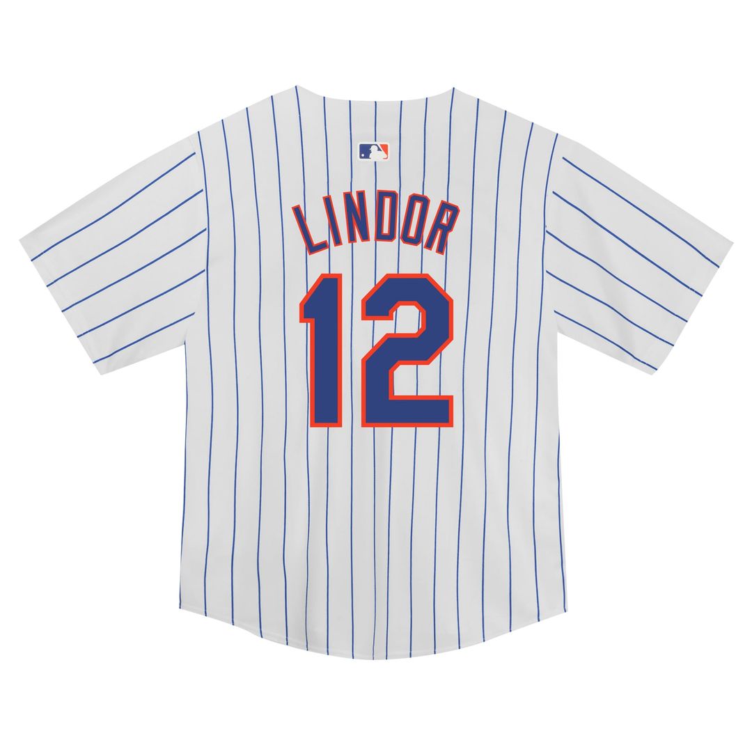 Francisco Lindor New York Mets Toddler Game Jersey - White