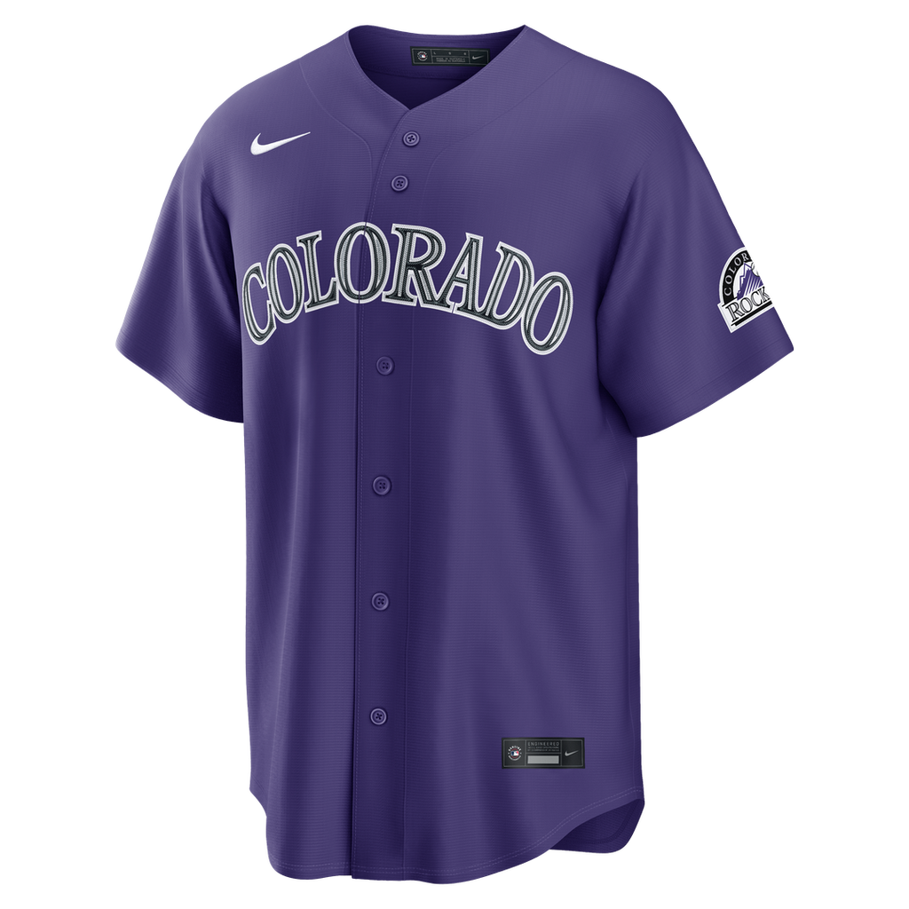 Colorado Rockies Alternate Stadium Jersey - Purple