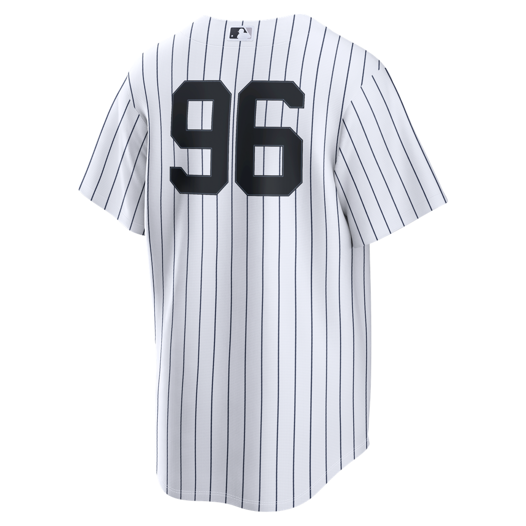George Lombard Jr. New York Yankees Home Replica Jersey - White