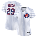 Michael Busch Chicago Cubs Women's Home Replica Jersey - White