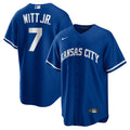 Bobby Witt Jr. Kansas City Royals Alternate 2 Replica Jersey - Rush Blue