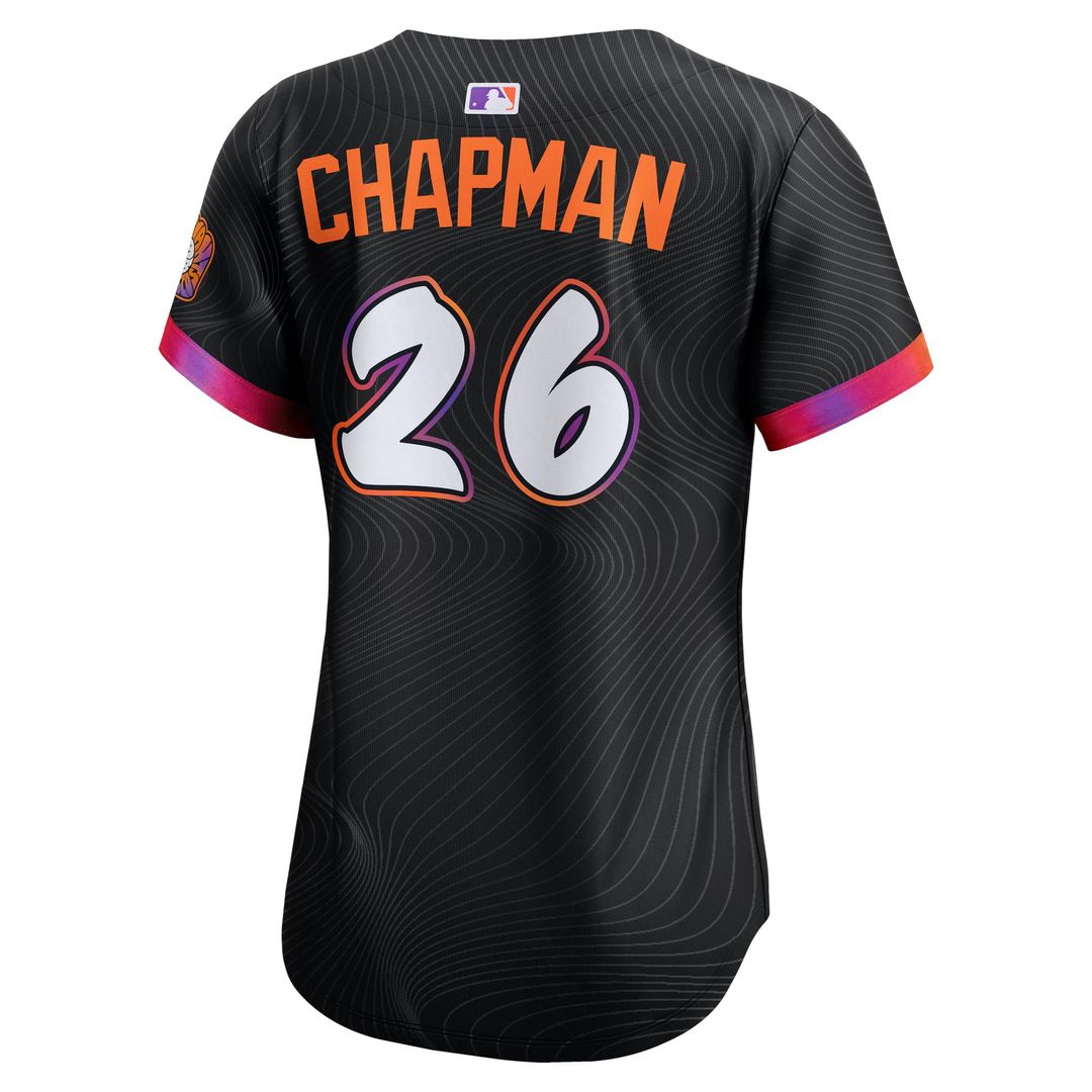 Matt Chapman San Francisco Giants Women's 2025 City Connect Limited Jersey - Anthracite