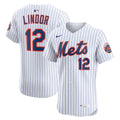 Francisco Lindor New York Mets Home Elite Player Jersey - White