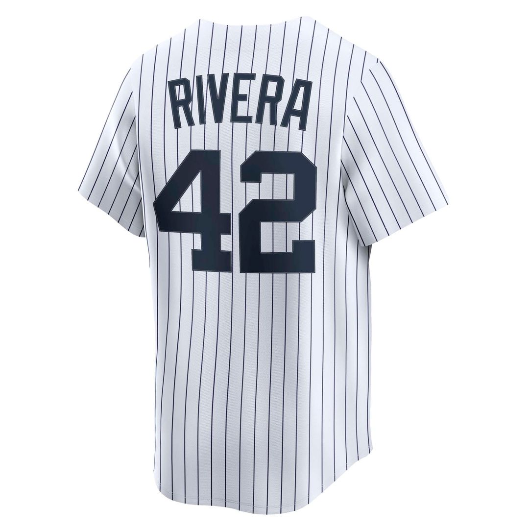 Mariano Rivera New York Yankees Throwback Cooperstown Collection Limited Jersey - White