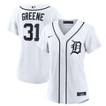 Riley Greene Detroit Tigers Women's Home Replica Jersey - White