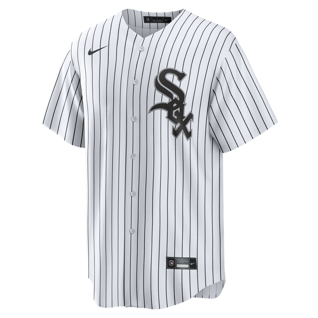 Seranthony Domínguez Chicago White Sox Home Replica Jersey - White