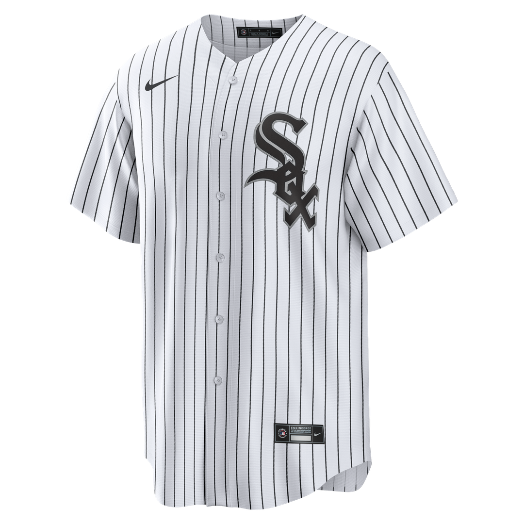 Seranthony Domínguez Chicago White Sox Home Replica Jersey - White