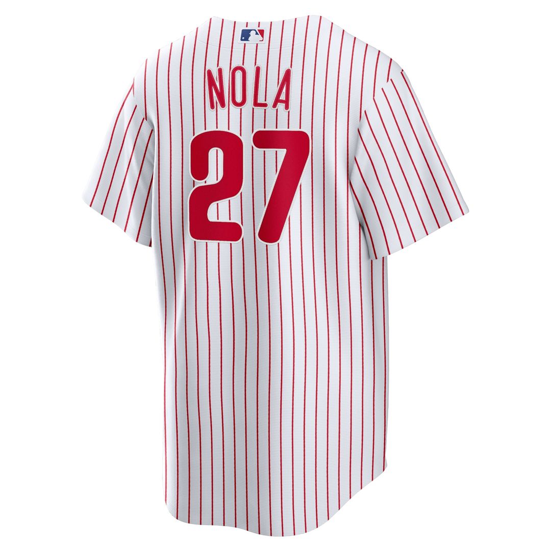 Aaron Nola Philadelphia Phillies Home Replica Player Name Jersey - White
