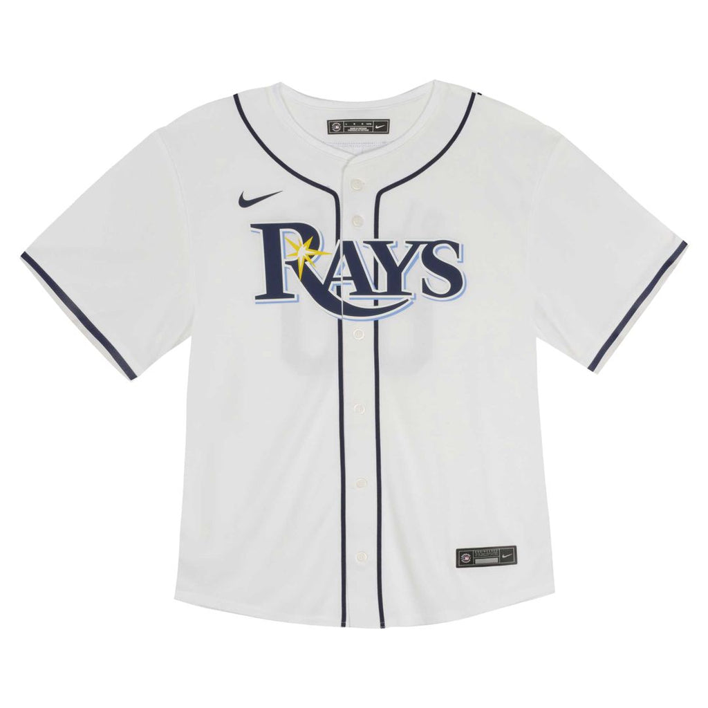 Tampa Bay Rays Youth Home Game Jersey - White