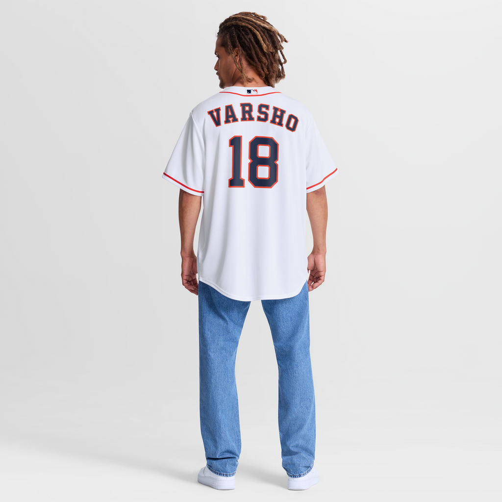 Daulton Varsho Houston Astros Home Replica Jersey - White