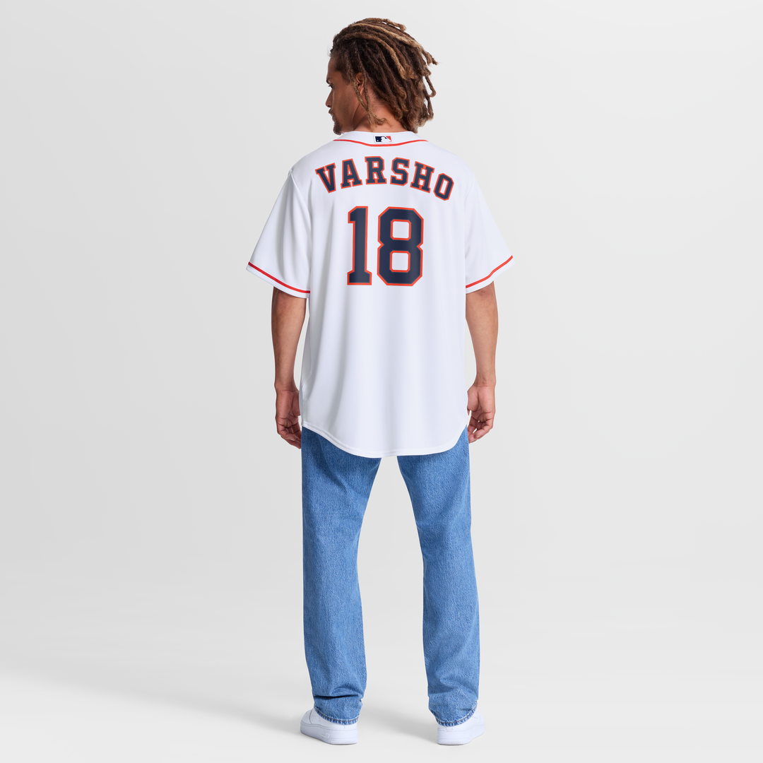 Daulton Varsho Houston Astros Home Replica Jersey - White