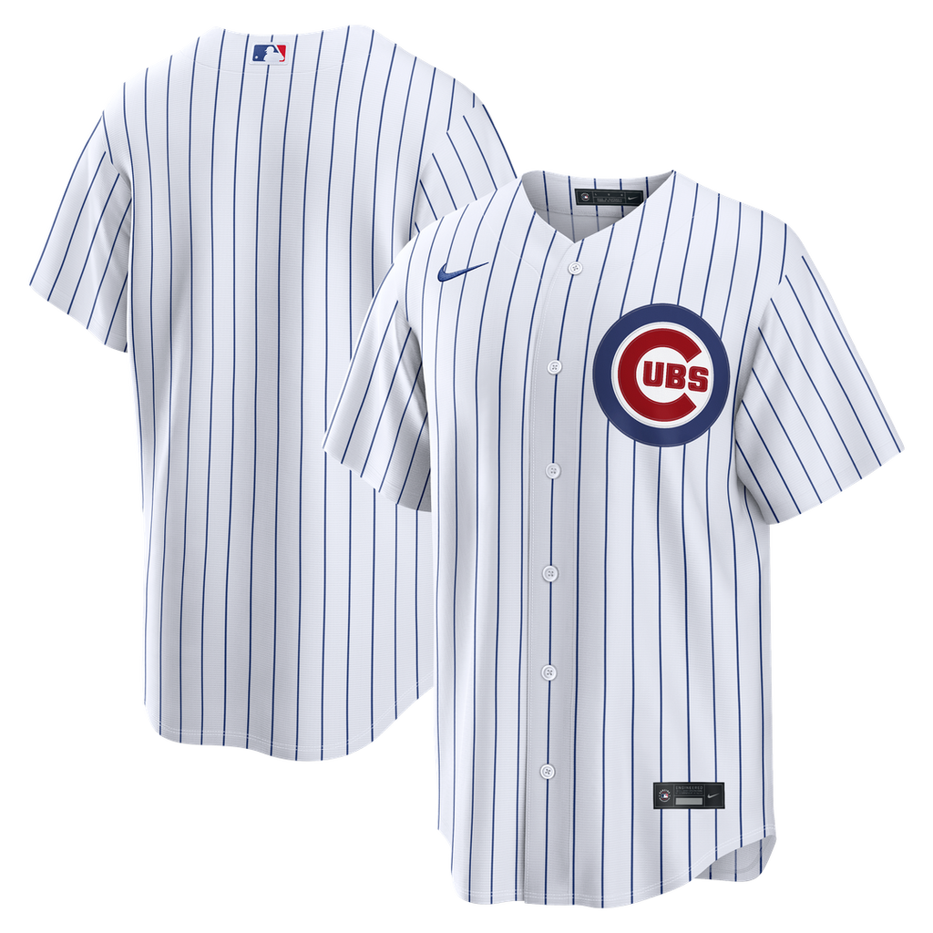 Chicago Cubs Home Replica Jersey - White