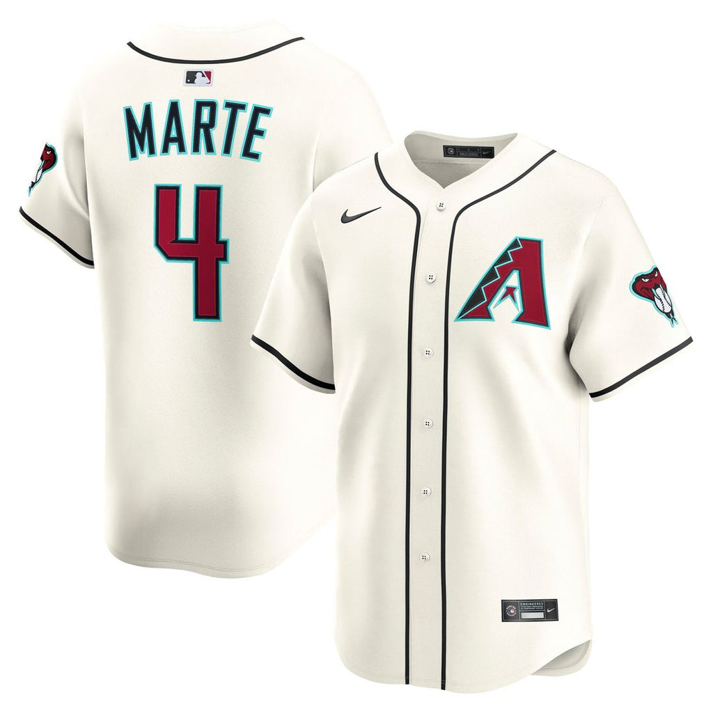 Ketel Marte Arizona Diamondbacks Home Limited Player Jersey - Cream