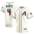 Ketel Marte Arizona Diamondbacks Home Limited Player Jersey - Cream